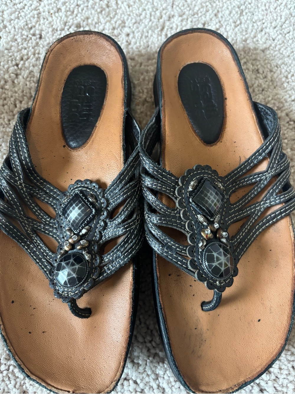 Vintage Kalso Earth Shoe Negative Heel Sandals